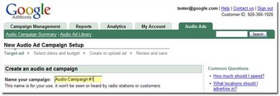 adwords audio